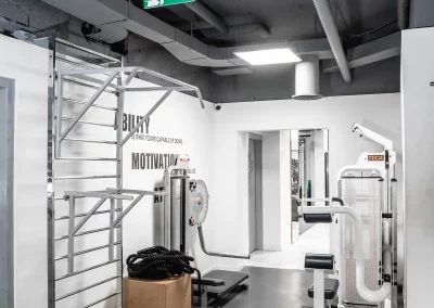 Espace de musculation Universal Fitness à Lausanne