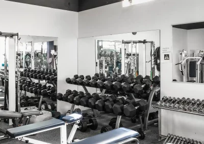 Espace de musculation Universal Fitness à Lausanne