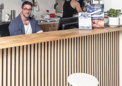 Espace accueil Universal Fitness à Lausanne