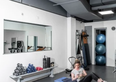 Espace de souplesse Universal Fitness à Lausanne